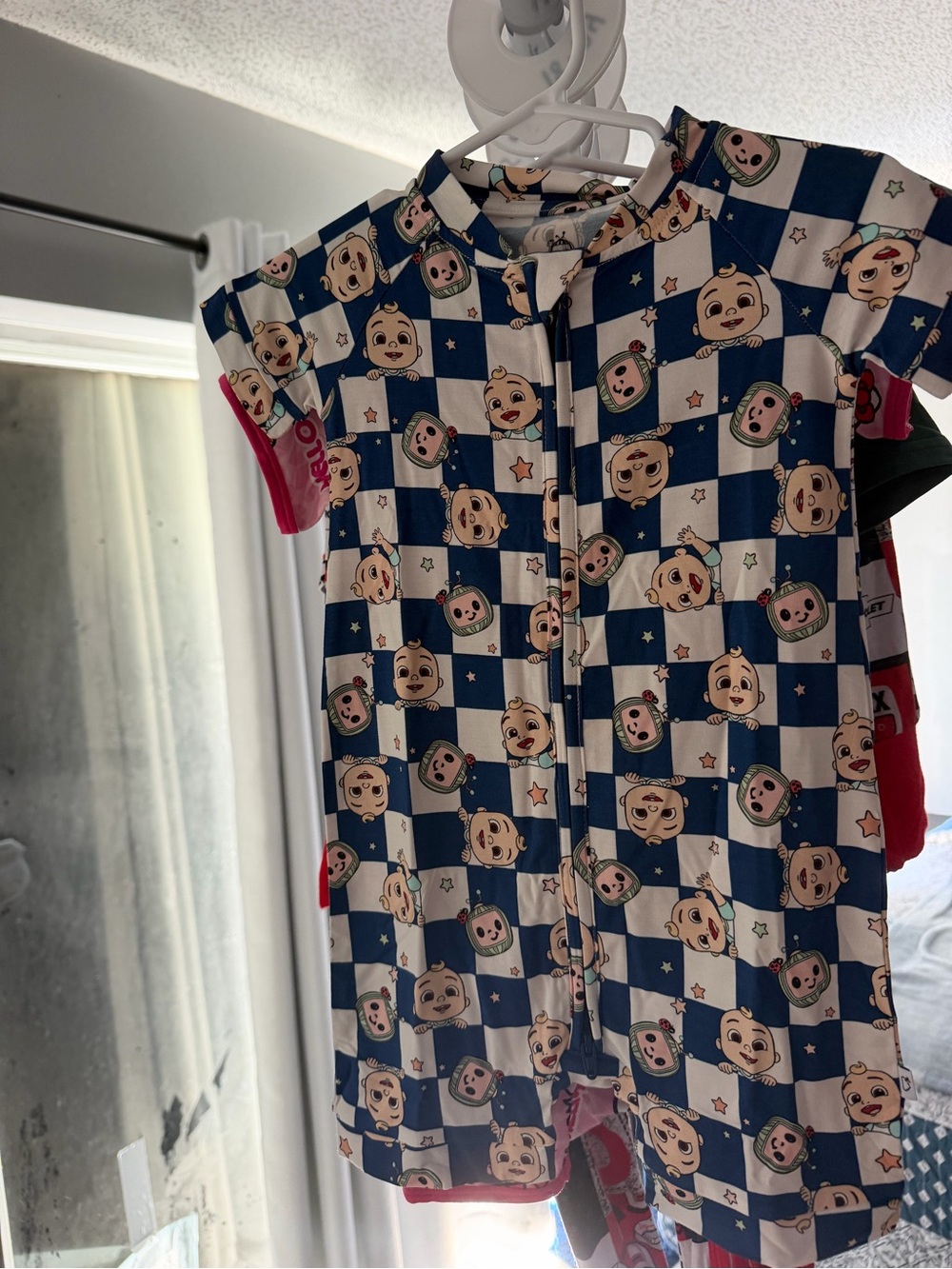 Bamboo 12-18 Kids Short-Sleeve Zip Shorty